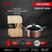 Tefal Day by Day Stewpot 20cm with lid - Kaserol Induksi