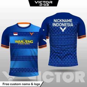 Jersey badminton victor baju kaos bulutangkis the daddies terbaru 2023