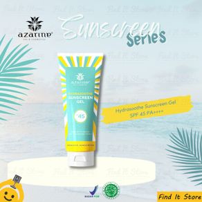 azarine hydrasoothe sunscreen gel spf 45 pa++++ 50ml - azsscspf45 50ml