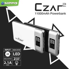 SPECIAL Hippo Powerbank CZAR 2 11.000 mah Garansi 1 Tahun - Power Bank 11000
