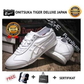 Sepatu Onitsuka tiger original deluxe japan givency white