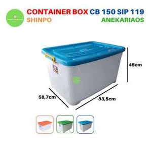 Container Box dan Kotak Penyimpanan Hercules CB 150 - Shinpo