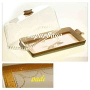 Square Cake Plate Vicenza P76