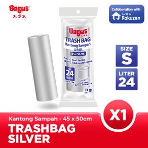 Kantong Sampah Bagus Trash Bag Roll 45 x 50 cm 24's - 24 L