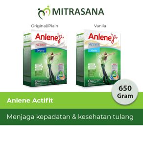 Anlene Actifit Vanilla - Plain 650 Gr