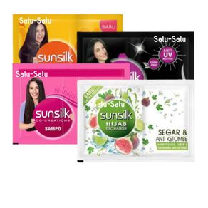 Sunsilk Shampoo Sachet Renceng All Variant 12's