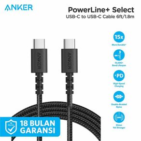 kabel charger anker powerline plus select fast charging nylon 180cm