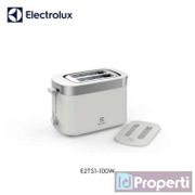 Electrolux E2Ts1-100W Toaster Pop Up Pemanggang Roti Elektrik Listrik