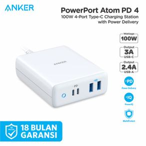 Wall Charger Anker Powerport Atom PD 4 - A2041