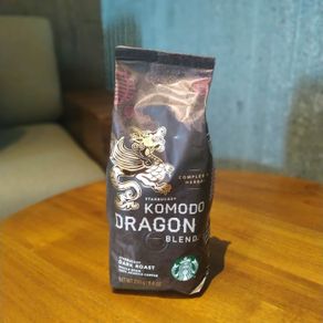 starbucks komodo dragon blend coffee whole bean kopi - medium