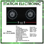 MODENA BH 1725 LA MASSA/BH-1725-LA-MASSA/BH1725LAMASSA GAS HOB - 70CM