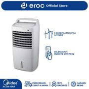 Midea Air Cooler 10 Liter Ac120-16Ar - Remote Control - Timer 7 Jam