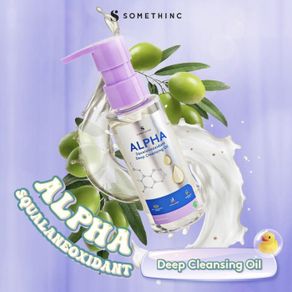 somethinc alpha squalaneoxidant deep cleansing oil 40ml 100ml - 40ml