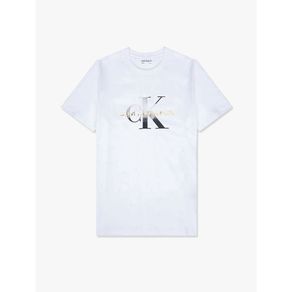 Calvin Klein Jeans - GOLD MONOGRAM CREWNECK T-SHIRT - 2