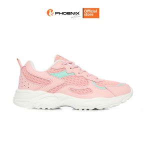 phoenix lucy sepatu running wanita - pink - merah muda 38