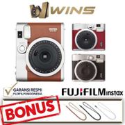 Fujifilm Instax Mini 90 Neo Classic Free Camera Strap (ByClaim) Garansi Resmi 1 Tahun