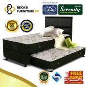 1 Set Kasur Springbed Serenity 2 in 1 ( Superstar 2in1 ) By Elite