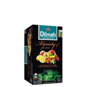 Dilmah Variety Pack Fruit Tea Foil Envelope 20 Tea Bags 40 gr
