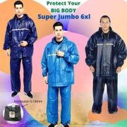 Gratis Ongkir Jas Hujan Tiger Head Sumo 275/Raincoat Mantel Hujan Big Size Jumbo 6Xl