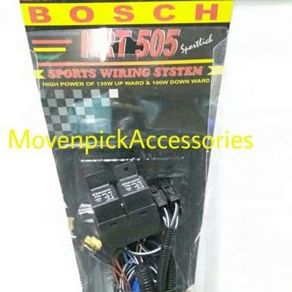 Kabel Relay Set KRT BOSCH 2 Relay 2 Lampu For H4 Only
