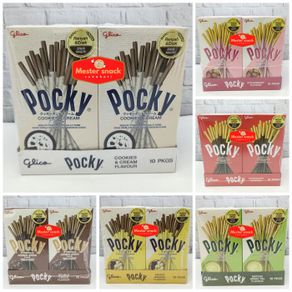 pocky besar 40 gram (1 pack isi 10 pcs) - cookies & cream