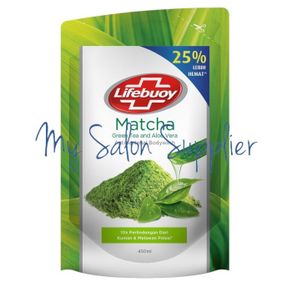 lifebuoy matcha green tea and aloe vera antibacterial bodywash refill
