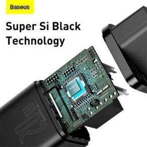 Baseus Kepala Charger Super Si Quick Charger Type C PD 20W iPhone 12