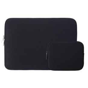 Softcase Tas Laptop Waterproof 13 / 14 Inch Sleeve Case Macbook Lenovo Toshiba Asus + Free Pouch