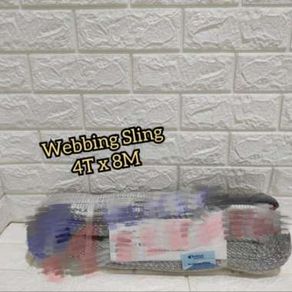 WEBBING SLING BELT 4 TON X 8 METER - WEBING SLING 4 TON 8 METER
