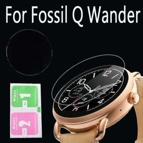 Tempered Glass Anti Gores Kaca Smartwatch Fossil Q Wander Gen 1 2