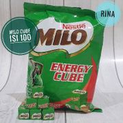 Milo Cube Milo Permen Coklat Milo Energy Malaysia isi 100