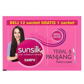 Shampoo Sunsilk sachet