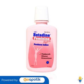 Betadine Feminine Hygiene Larutan 60 Ml