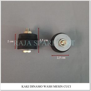 Kaki Karet Dinamo Mesin Cuci WASH / Dudukan Motor Mesin Cuci PENCUCI (KDW)