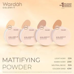 Wardah Colorfit Mattifying Powder - 15g