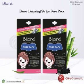 Biore Cleansing Strips Pore Pack Black 4s