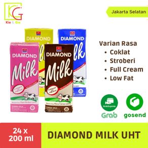 Susu Diamond UHT 200 ml [khusus instant/sameday]