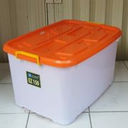 COD - SHINPO BESAR JUMBO SIP 119 HERCULES Kontainer Plastik CB150 Container Box CB 150 liter Kontener Roda KUAT TEBAL