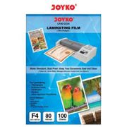 Laminating Film Plastik Laminating Joyko LF80-2234 F4 100 Sheets (Kode 007)