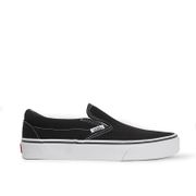 Vans Sepatu Classic Slip-On Black White