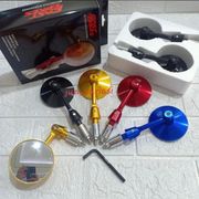 spion jalu bulat warna full cnc flexibel - biru