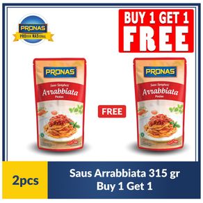 PRONAS Saus Spaghetti Arrabbiata 315 gr Buy 1 Get 1