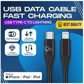 USB-C to Lightning Kabel Data iPhone