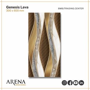 Keramik Dinding Glossy 30x60 GENESIS SERIES -ARENA- Glossy&Marble