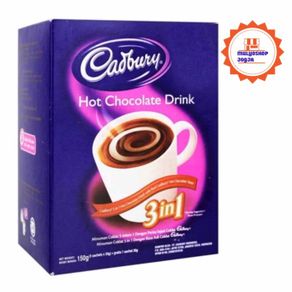 cadbury hot chocolate drink 3 in 1 150 gr