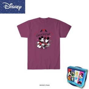 Disney Tshirt Valentine Day Mickey & Minnie Mouse DMA98