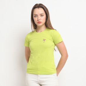 coconut island woman basic tee lwbt051-g1 - m
