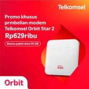 Telkomsel Orbit Star 2 Home Router Free 50Gb High Speed Internet