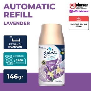 glade matic spray lavender refill 146gr aerosol (khusus pulau jawa)