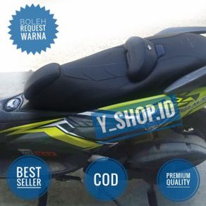 sarung kulit jok yamaha nmax 155 aksesoris nmax - navy motor lainnya